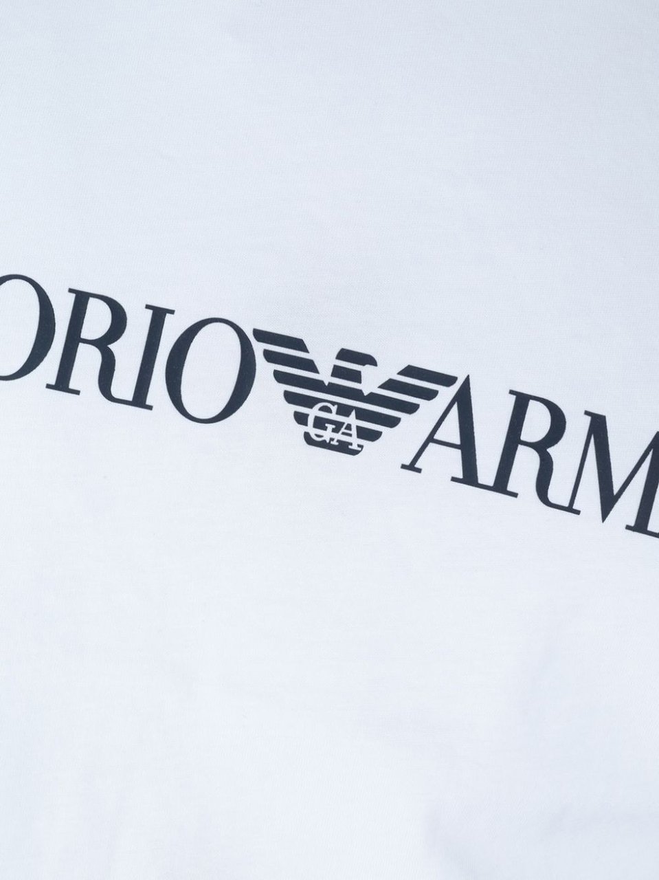 Emporio Armani T-Shirts And Polos White Wit