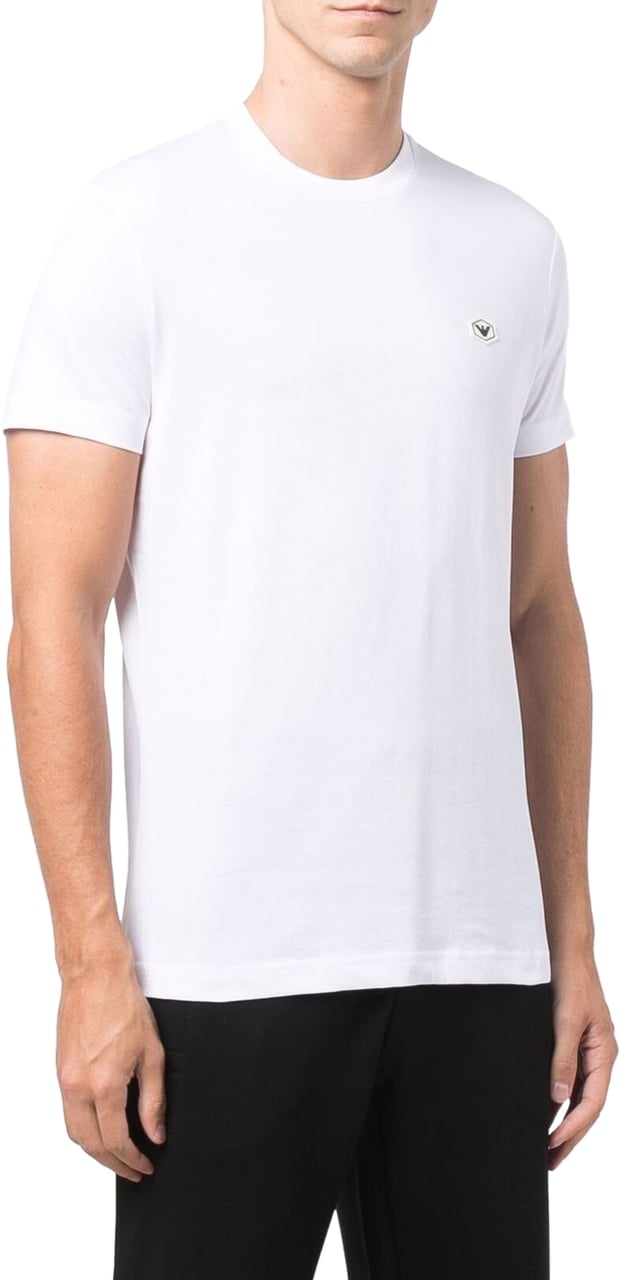 Emporio Armani T-Shirts And Polos White Wit