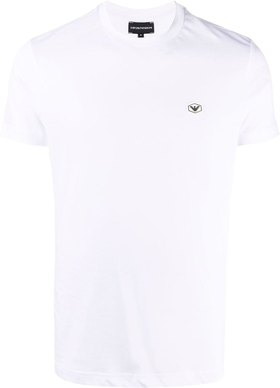 Emporio Armani T-Shirts And Polos White Wit