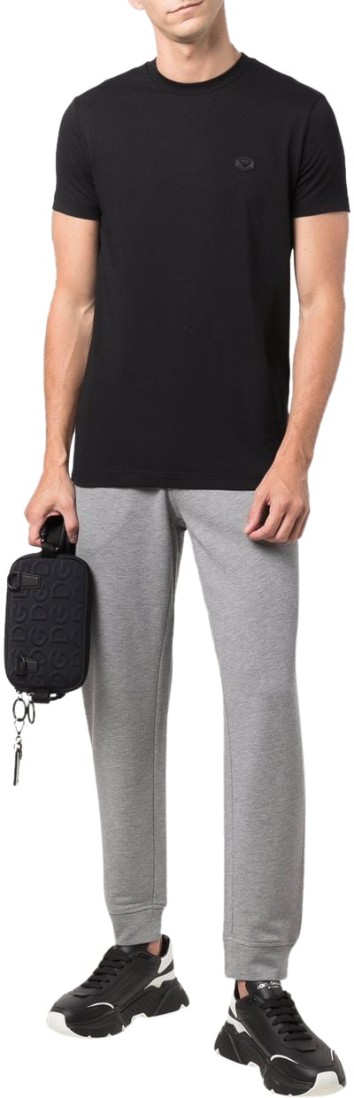 Emporio Armani T-Shirts And Polos Black Zwart