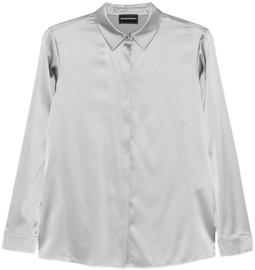 Emporio Armani Shirts Grey Grijs