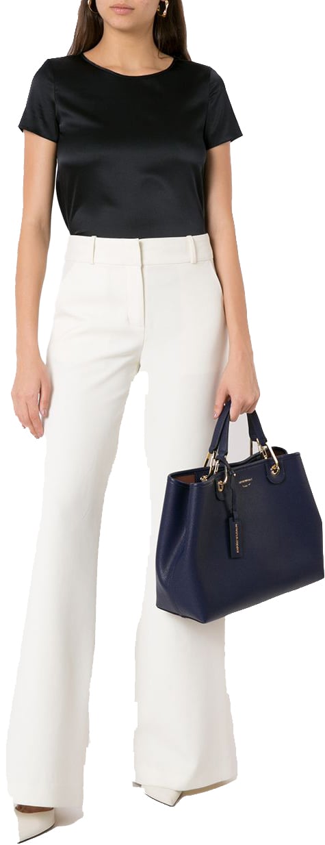 Emporio Armani Top Blue Blauw