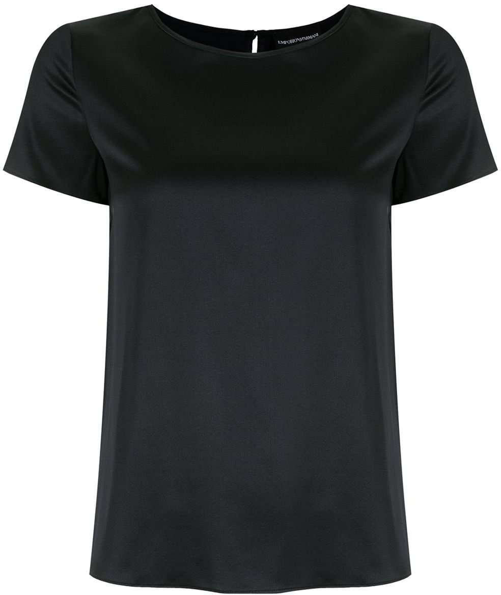 Emporio Armani Top Blue Blauw