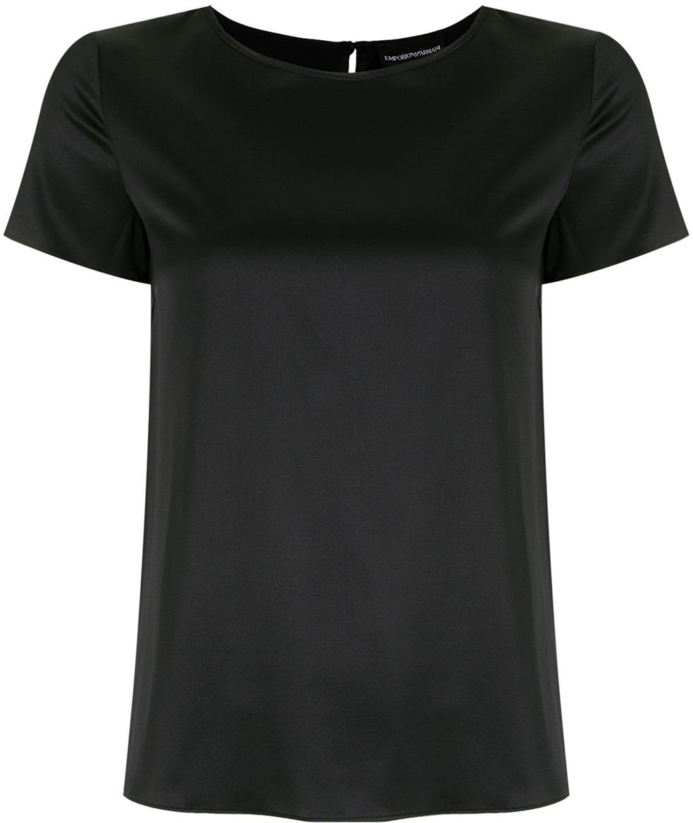 Emporio Armani Top Black Zwart