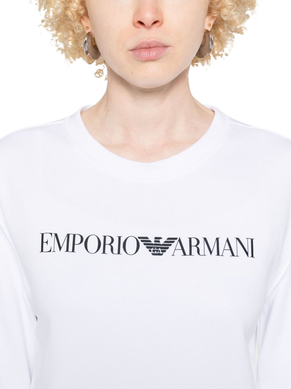 Emporio Armani Sweaters White Wit