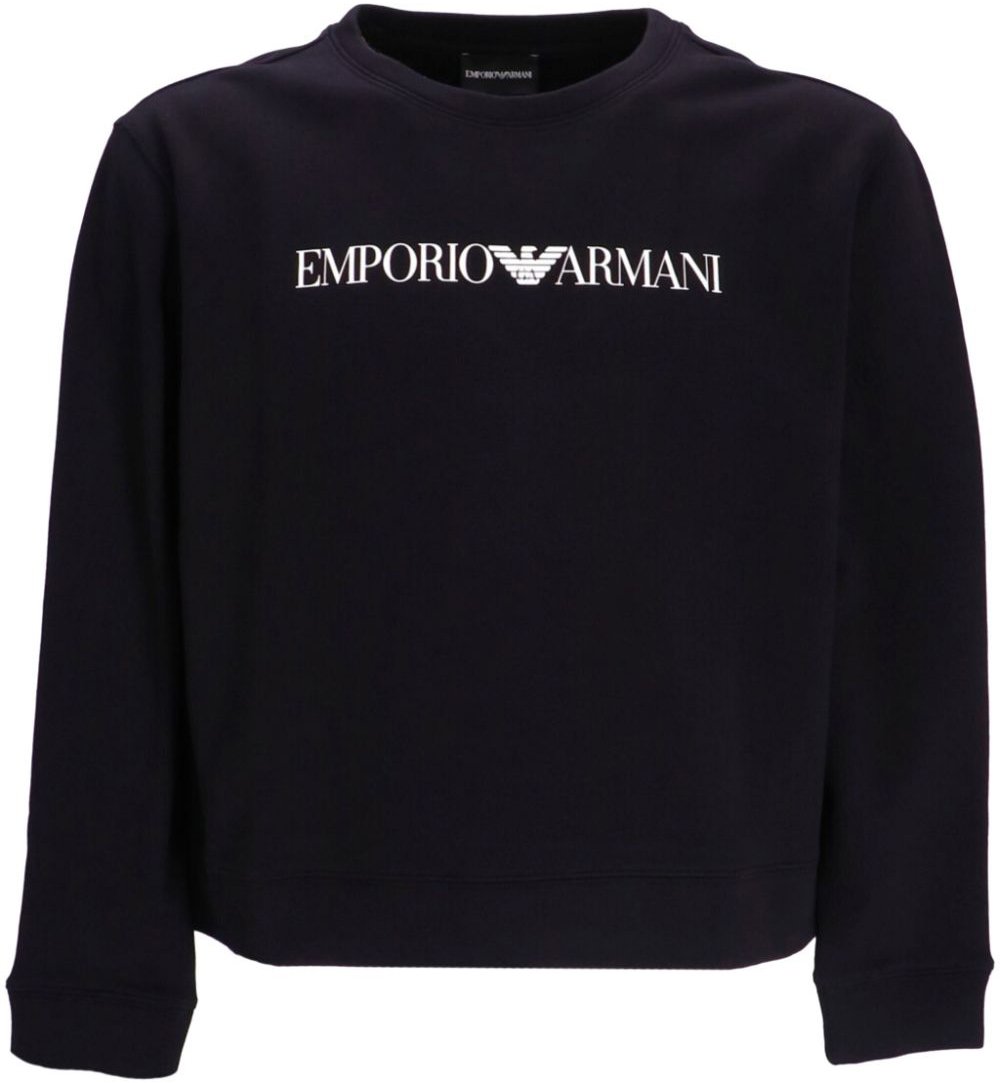 Emporio Armani Sweaters Blue Blauw