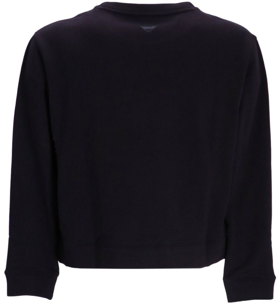 Emporio Armani Sweaters Blue Blauw