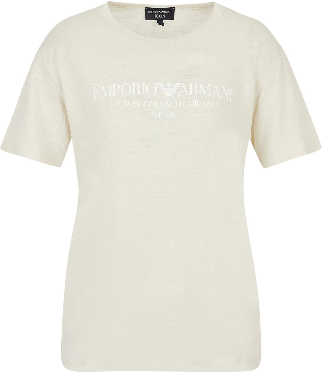 Emporio Armani T-Shirts And Polos Beige Beige