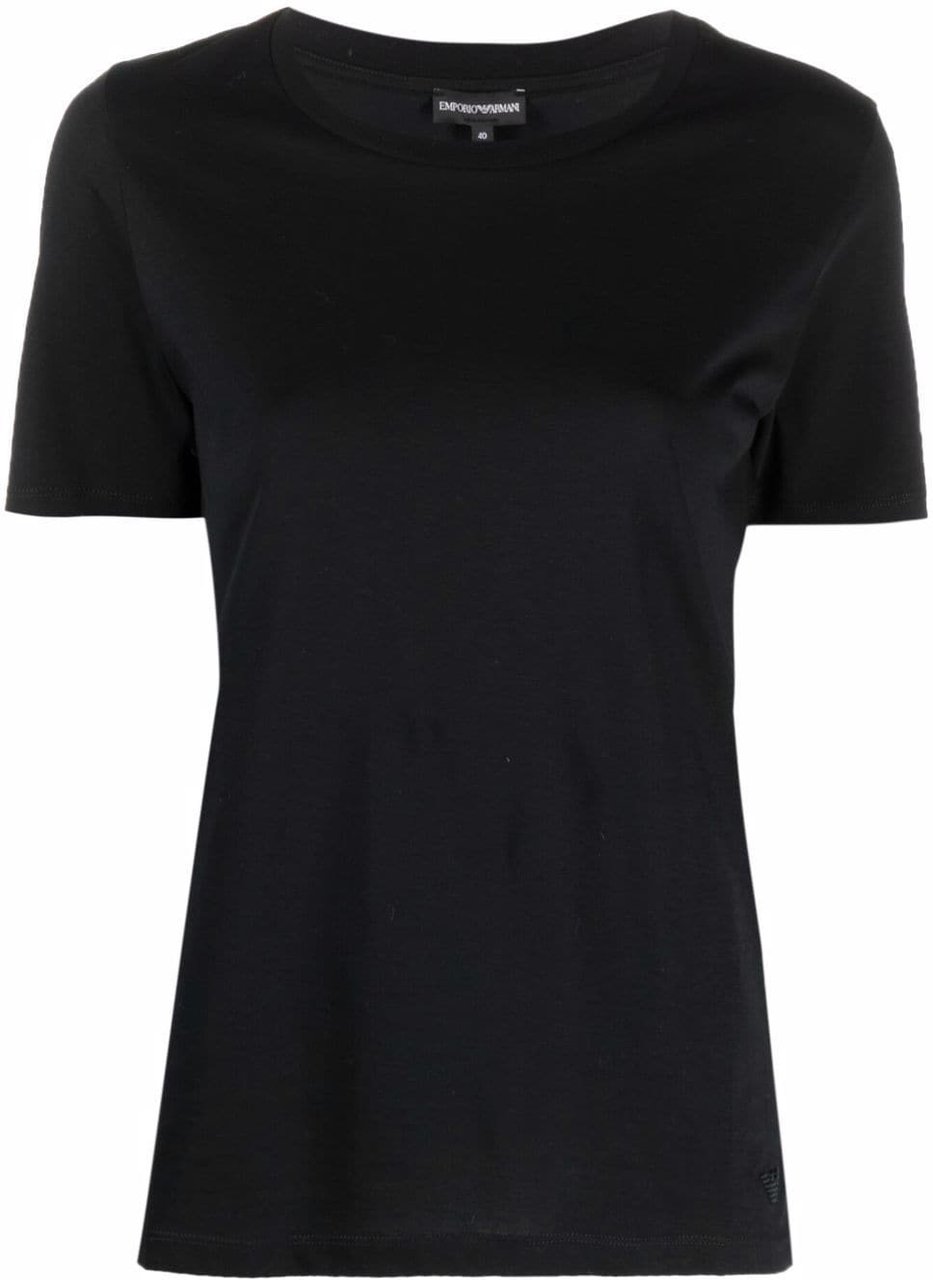 Emporio Armani T-Shirts And Polos Black Zwart