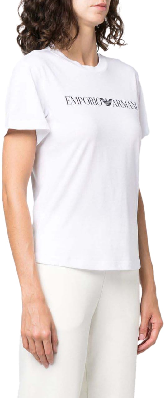 Emporio Armani T-Shirts And Polos White Wit