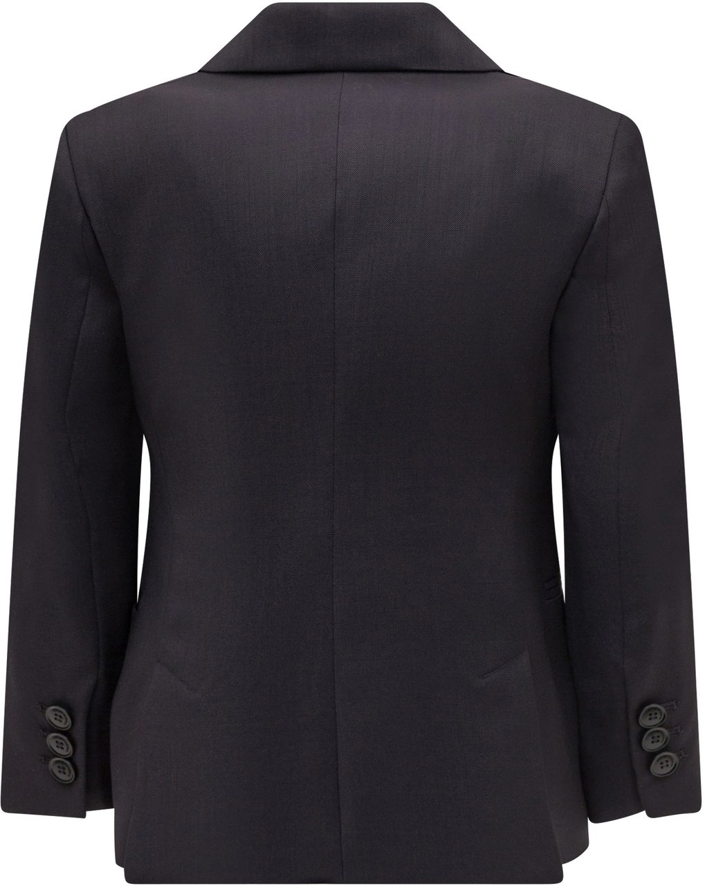 Emporio Armani Blazer con Bottoni Zwart