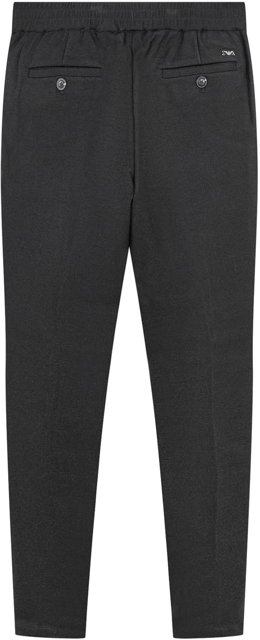 Emporio Armani Emporio Armani Pantaloni Neri da Bambino Blauw