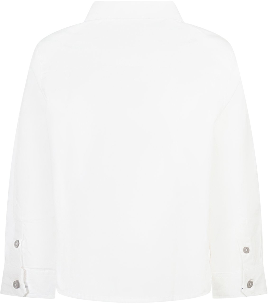 Emporio Armani Emporio Armani Camicia Bianca da Bambino con Bottoni Wit