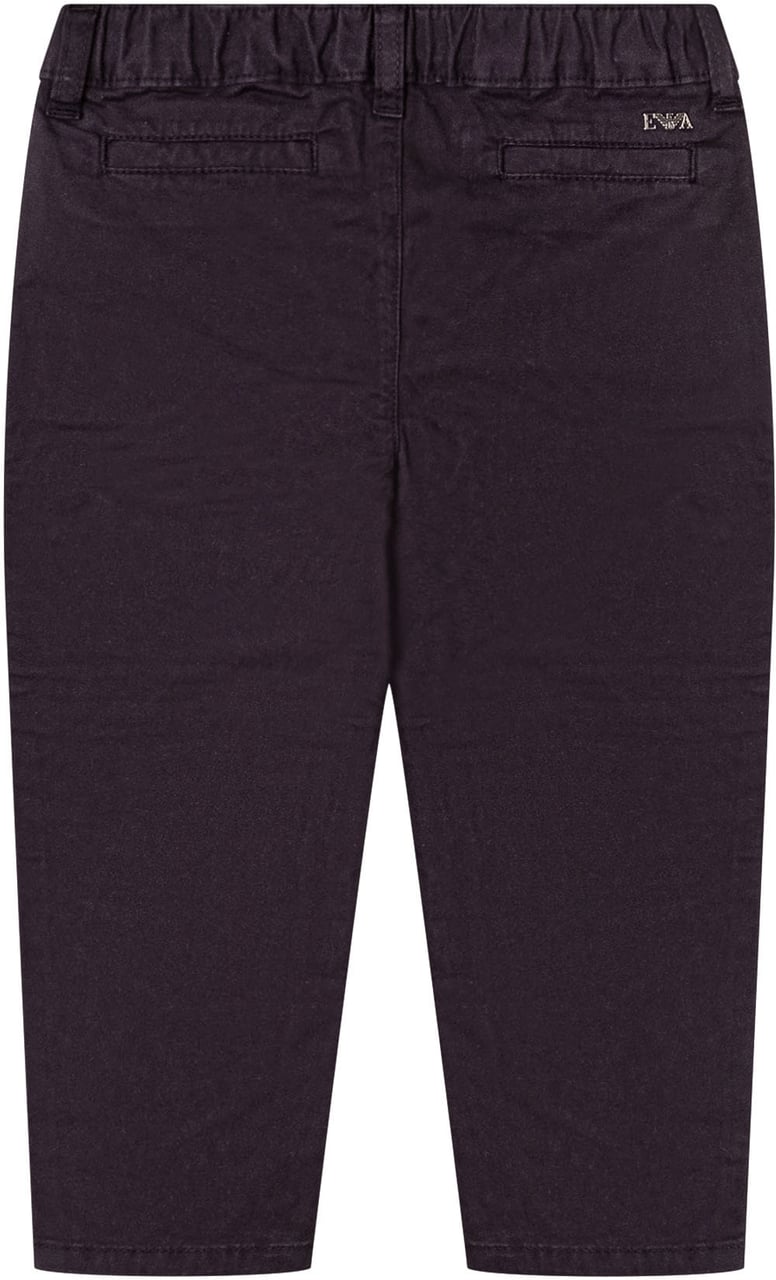 Emporio Armani Pantaloni con Tasche Zwart