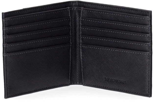 Emporio Armani EMPORIO ARMANI WALLET+CARD HOLDER SET Blauw