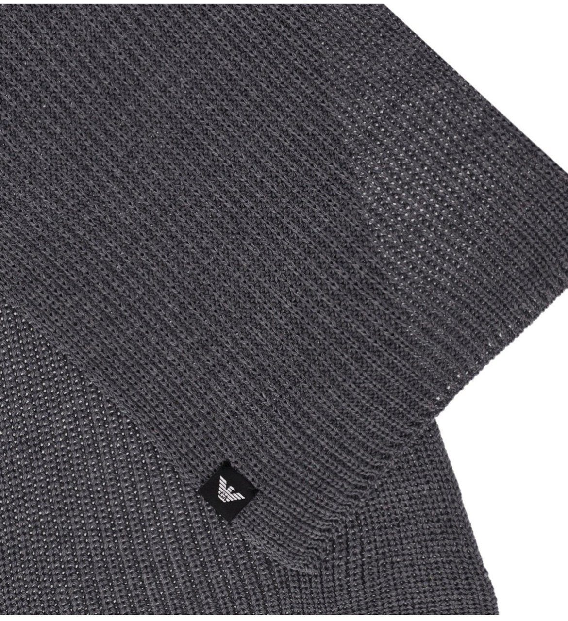 Emporio Armani EMPORIO ARMANI GREY SCARF Grijs