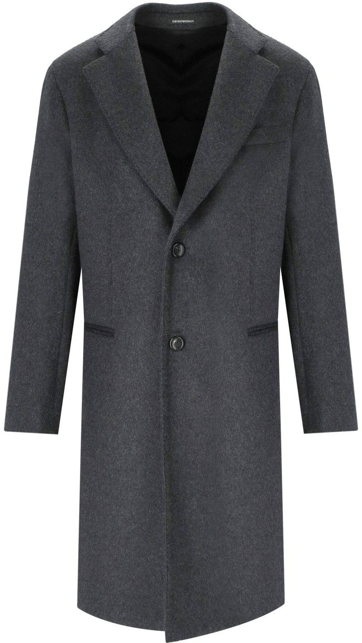 Emporio Armani EMPORIO ARMANI GREY COAT Grijs