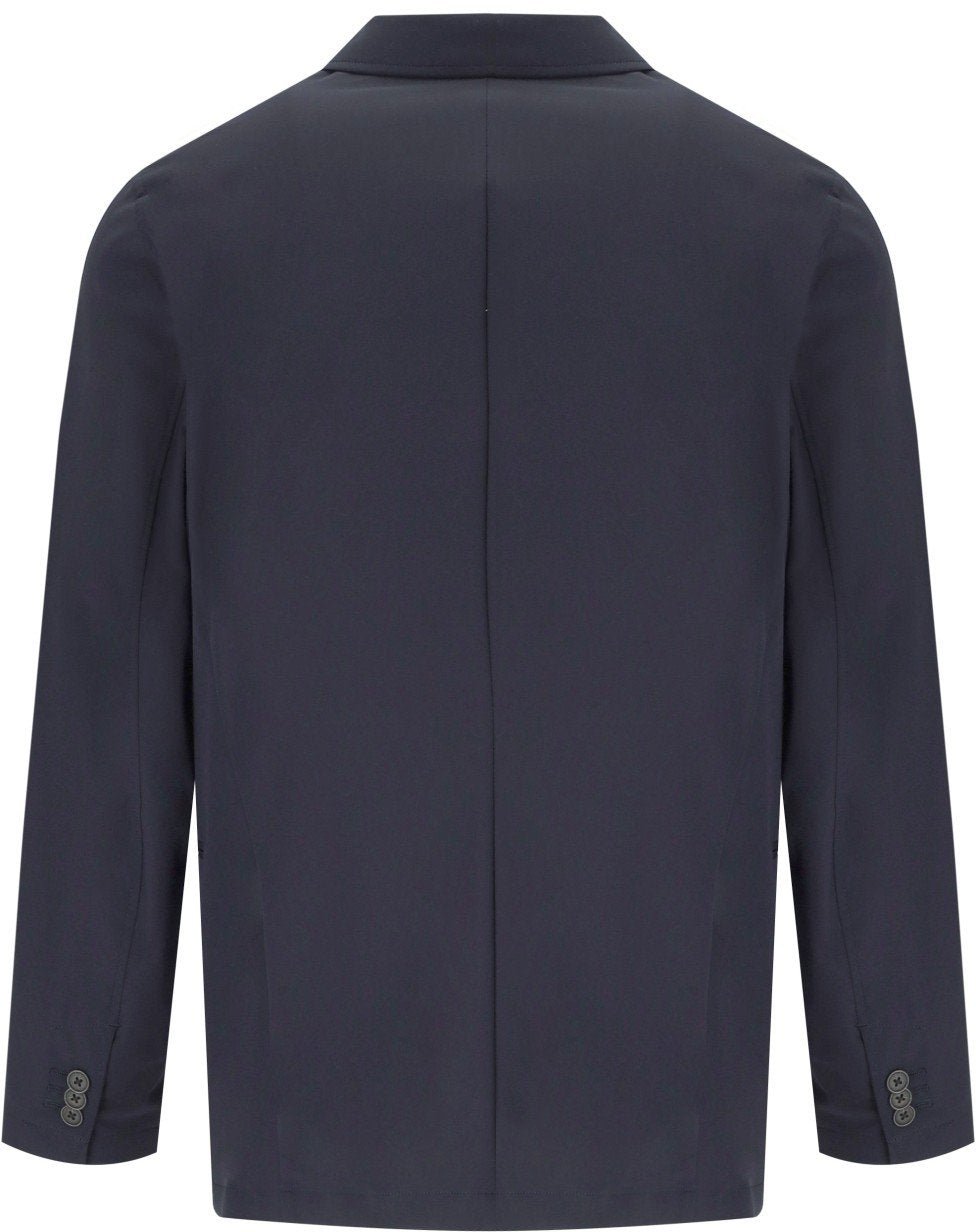 EMPORIO ARMANI SINGLE-BREASTED JACKET Blauw