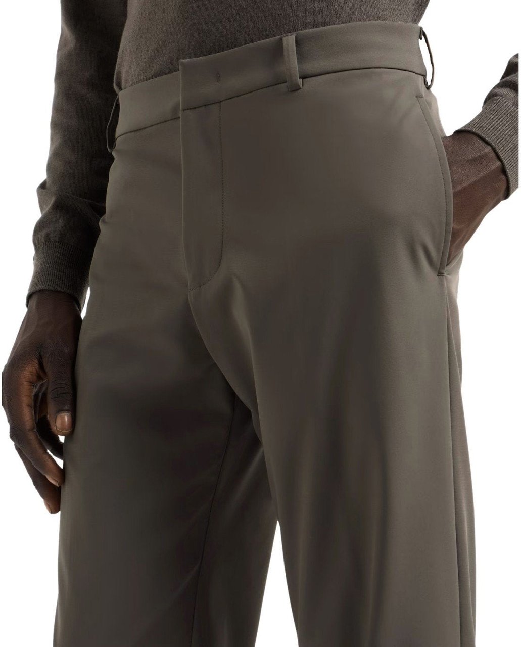 Emporio Armani EMPORIO ARMANI TRAVEL ESSENTIAL PANTS Bruin