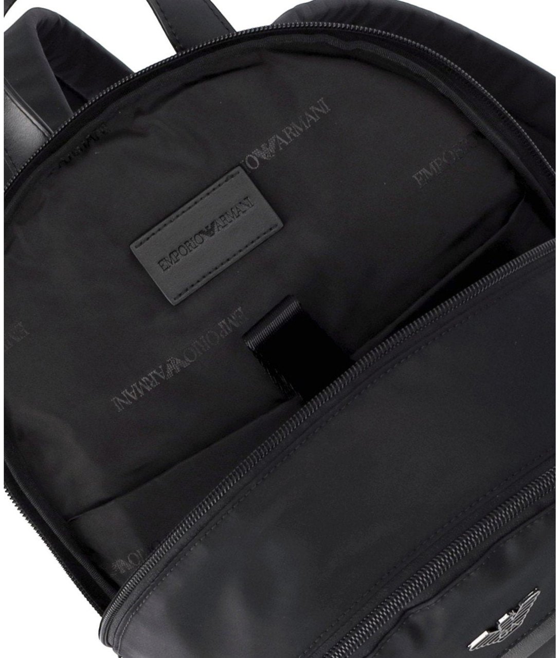 Emporio Armani EMPORIO ARMANI BACKPACK Zwart