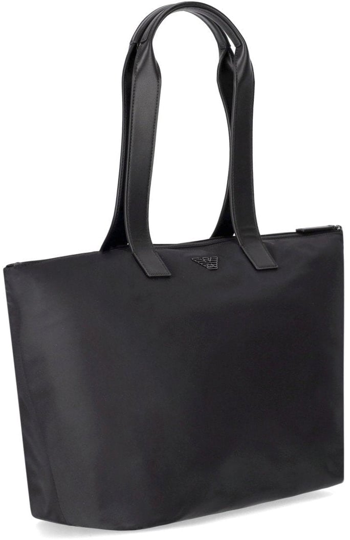 Emporio Armani EMPORIO ARMANI NYLON SHOPPING BAG Zwart