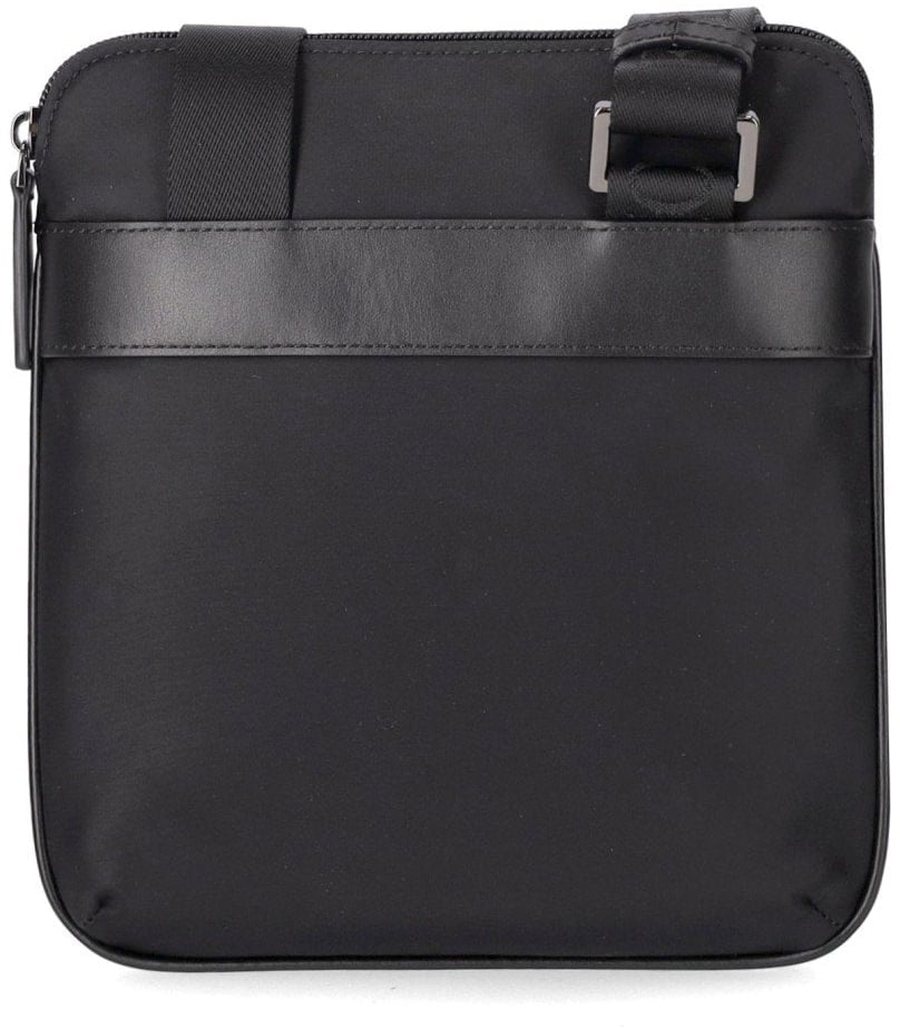 Emporio Armani EMPORIO ARMANI NYLON CROSSBODY BAG Zwart