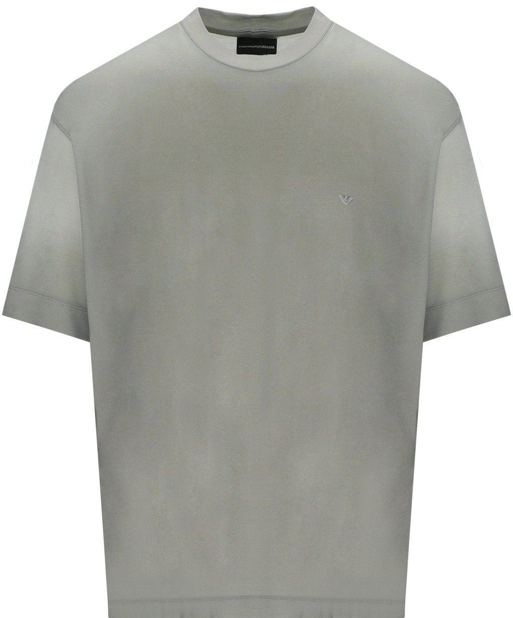 Emporio Armani EMPORIO ARMANI GREY DEGRADÉ T-SHIRT Grijs
