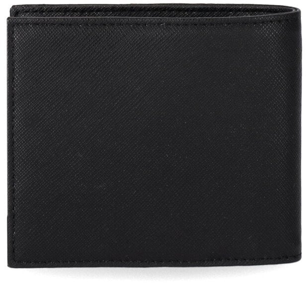 Emporio Armani EMPORIO ARMANI WALLET WITH LOGO Zwart