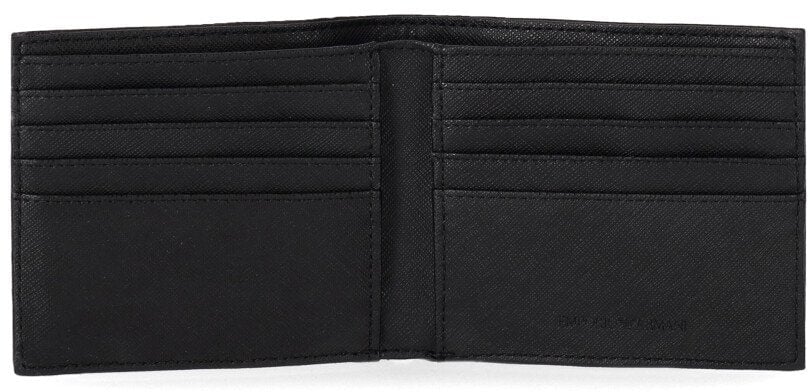 Emporio Armani EMPORIO ARMANI WALLET WITH LOGO Zwart