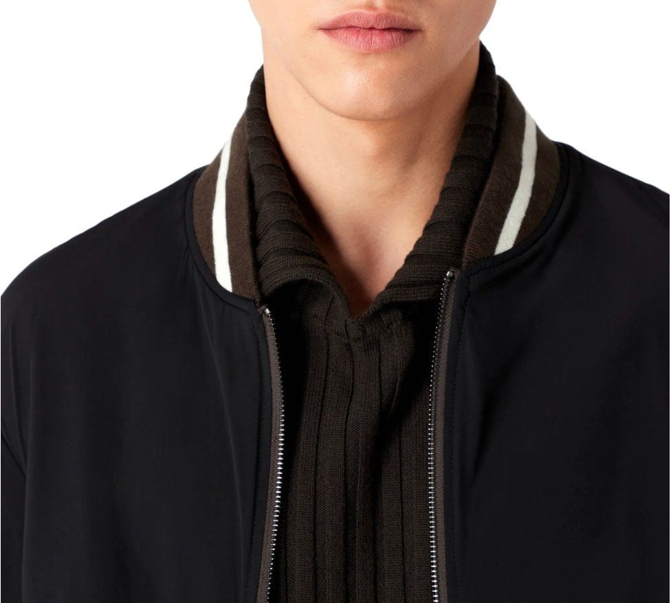 Emporio Armani EMPORIO ARMANI BLUE REVERSIBLE JACKET Bruin