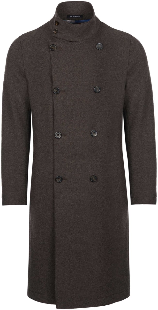 Emporio Armani Mantel Bruin