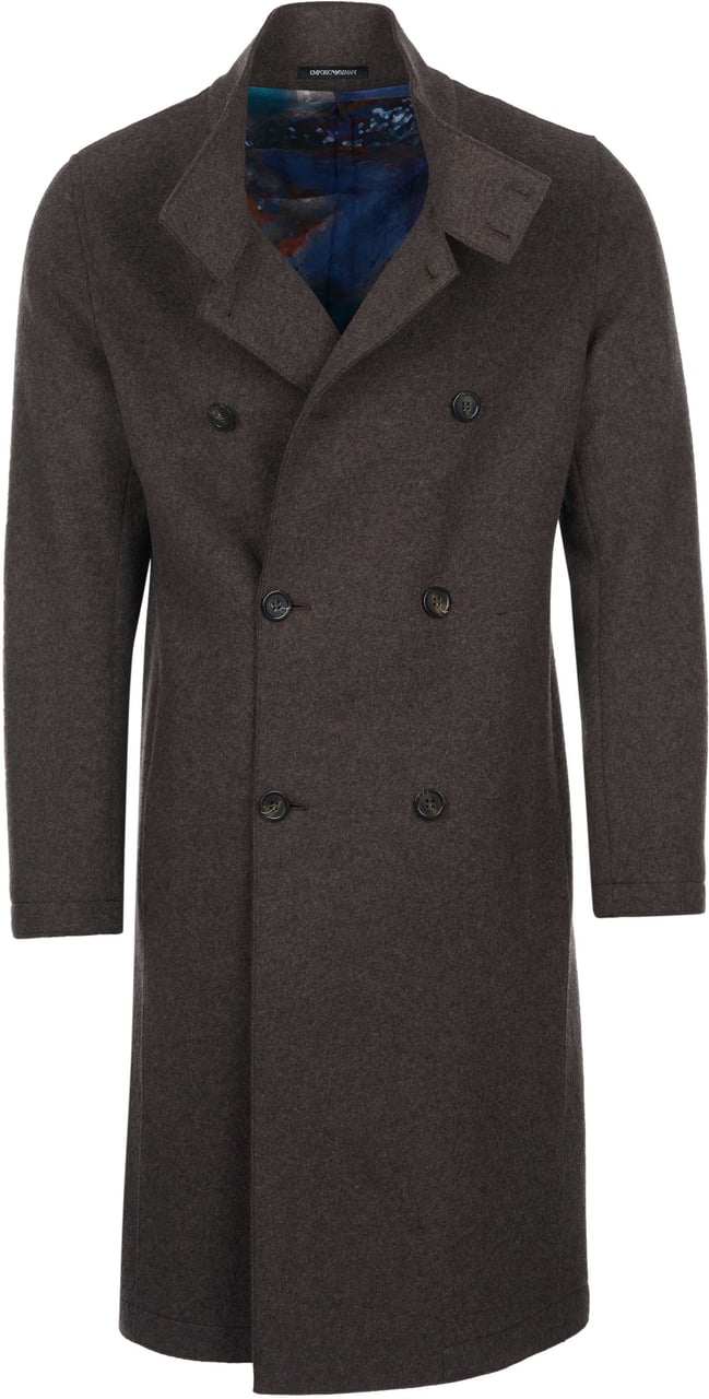 Emporio Armani Mantel Bruin