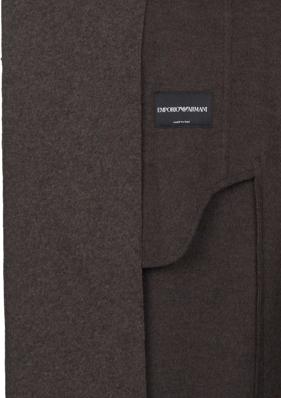 Emporio Armani Mantel Bruin