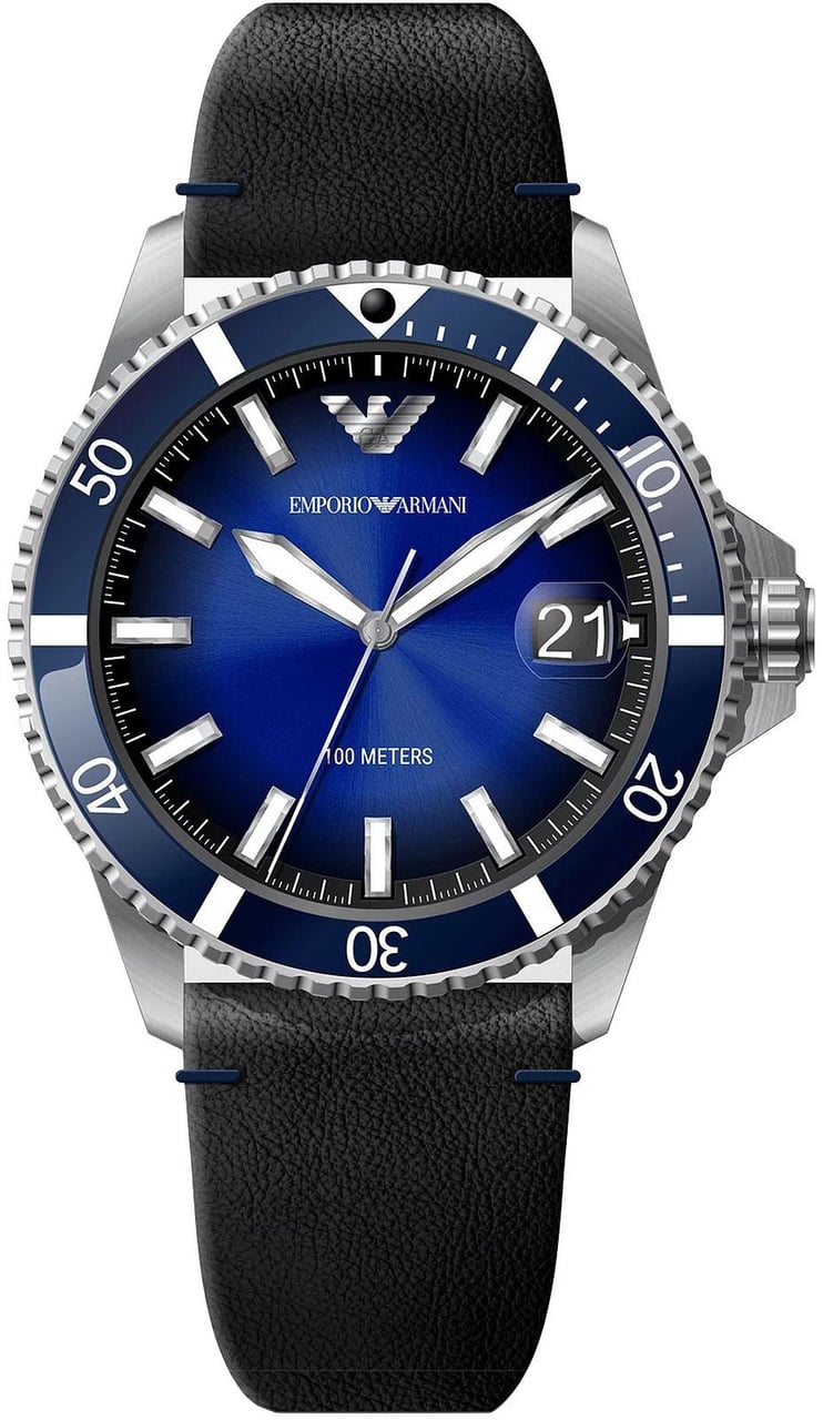 Emporio Armani Armani Herenhorloge AR11516 43mm Zwart