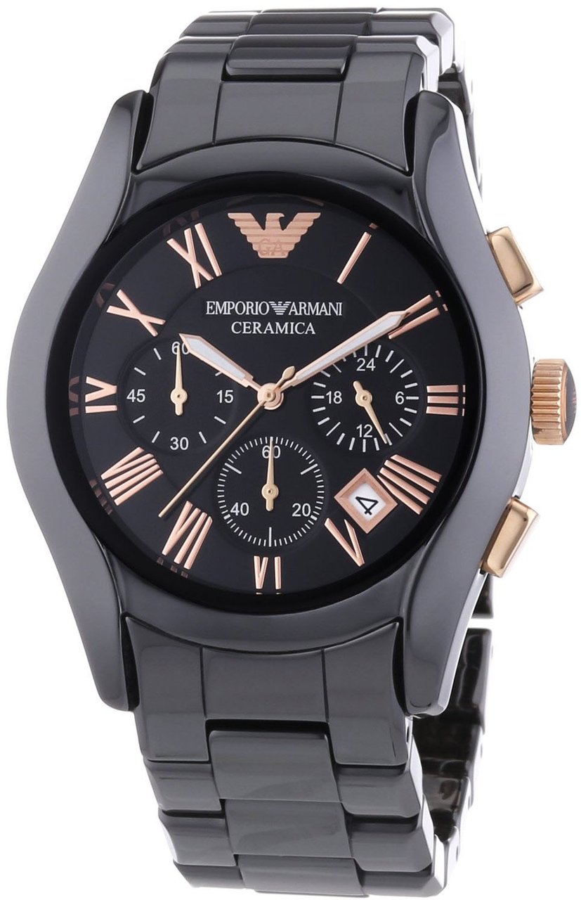Emporio Armani Armani AR1410 Chronograaf herenhorloge 42mm Zwart