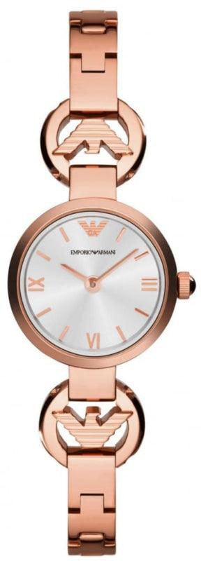 Emporio Armani Emporio Armani Dameshorloge Retro AR1776 - 22mm Roze