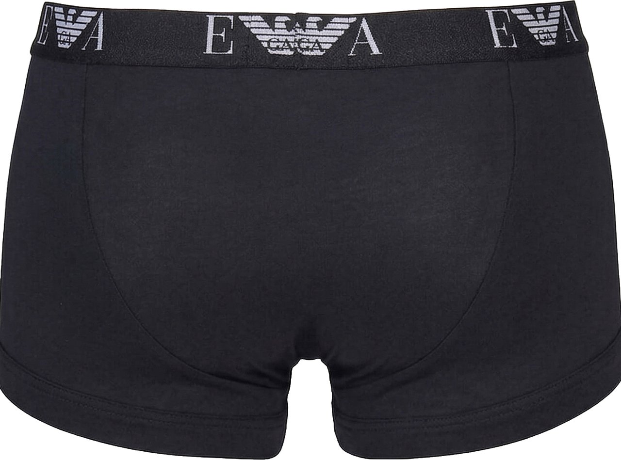 Emporio Armani Boxershorts Zweierpack schwarz Zwart
