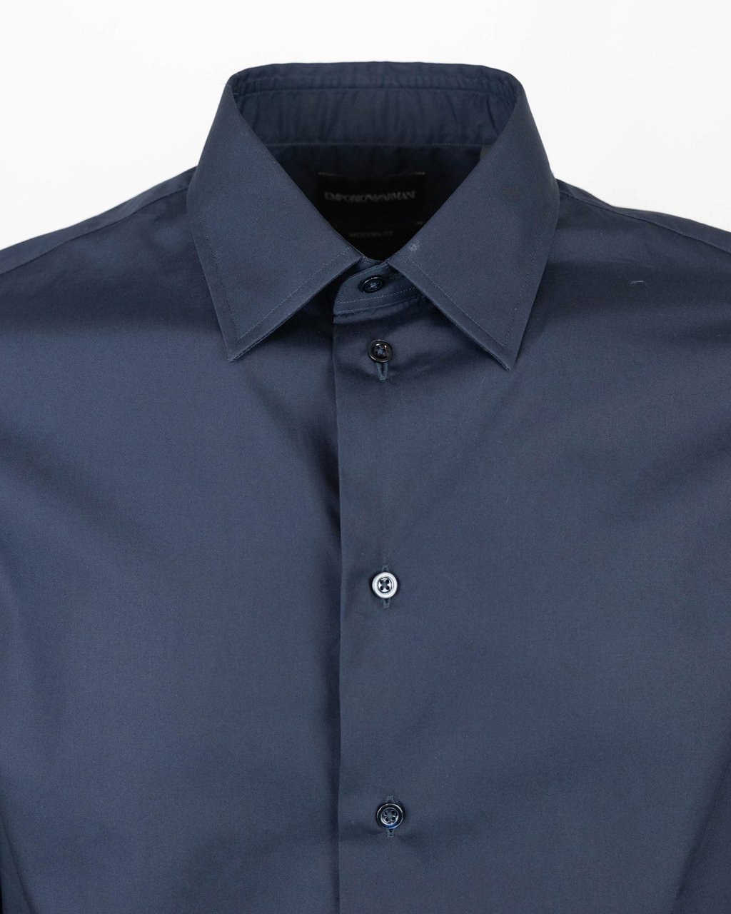 Emporio Armani Shirts Blue Blauw