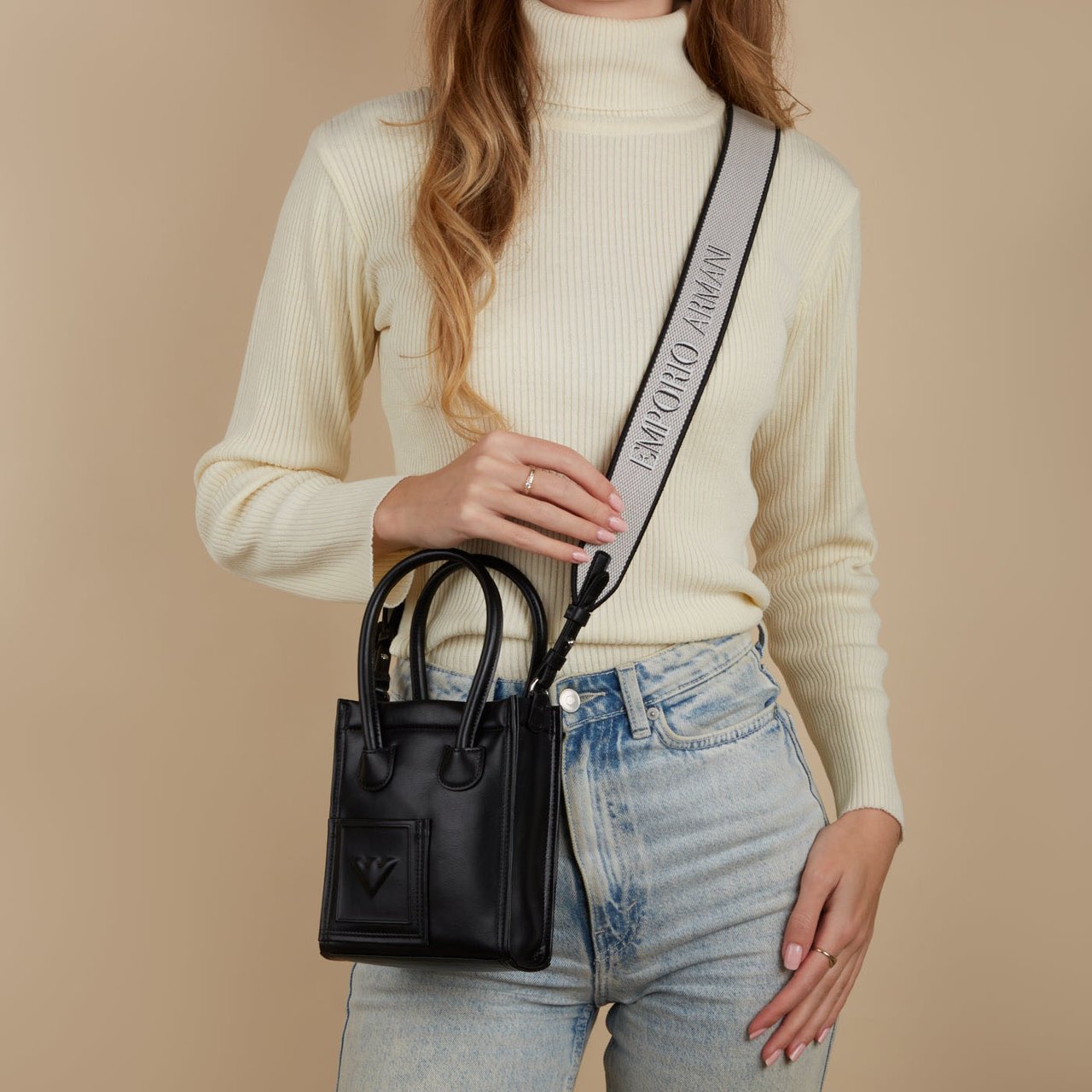 Emporio Armani - Tas - Zwart Zwart