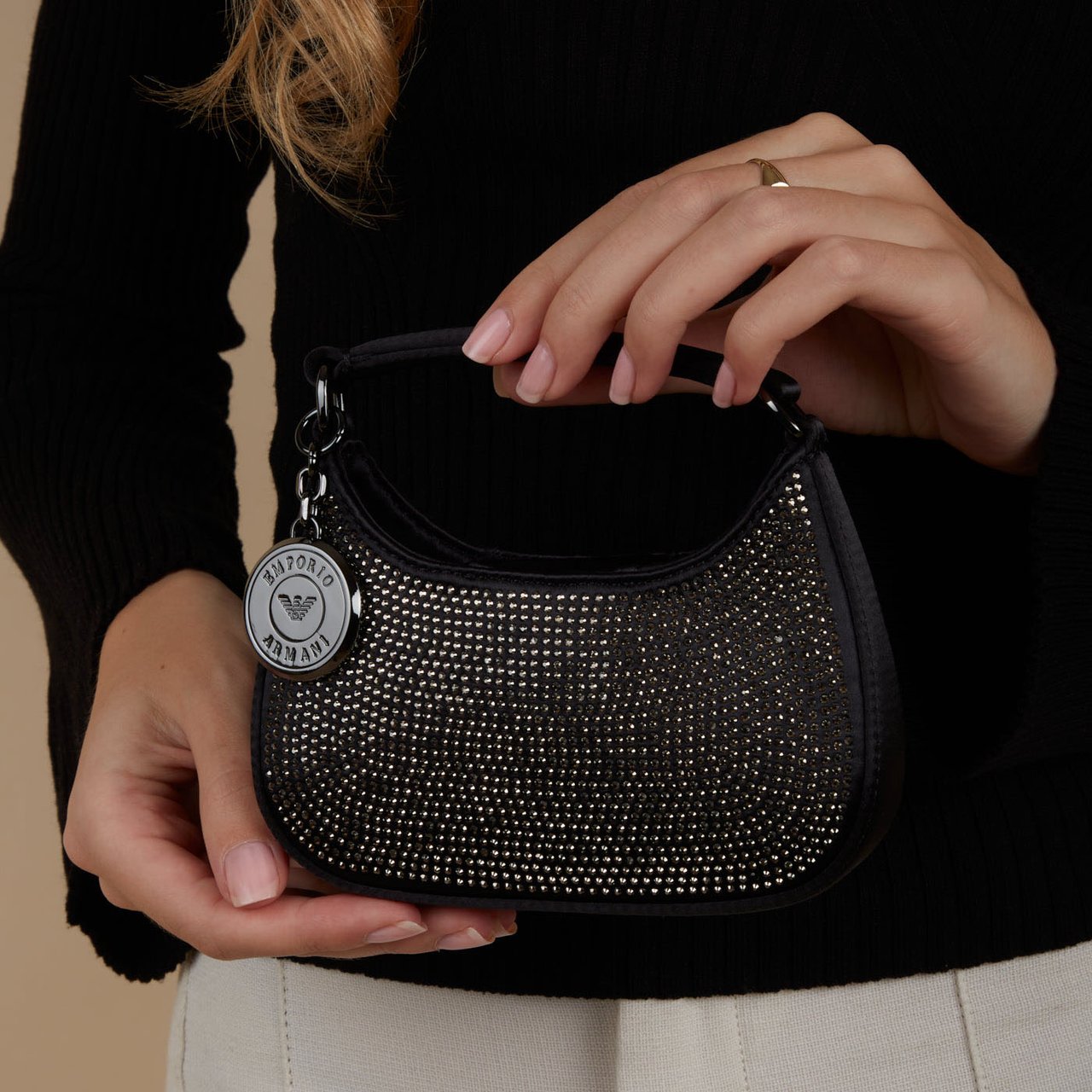 Emporio Armani - Tas - Zwart Zwart