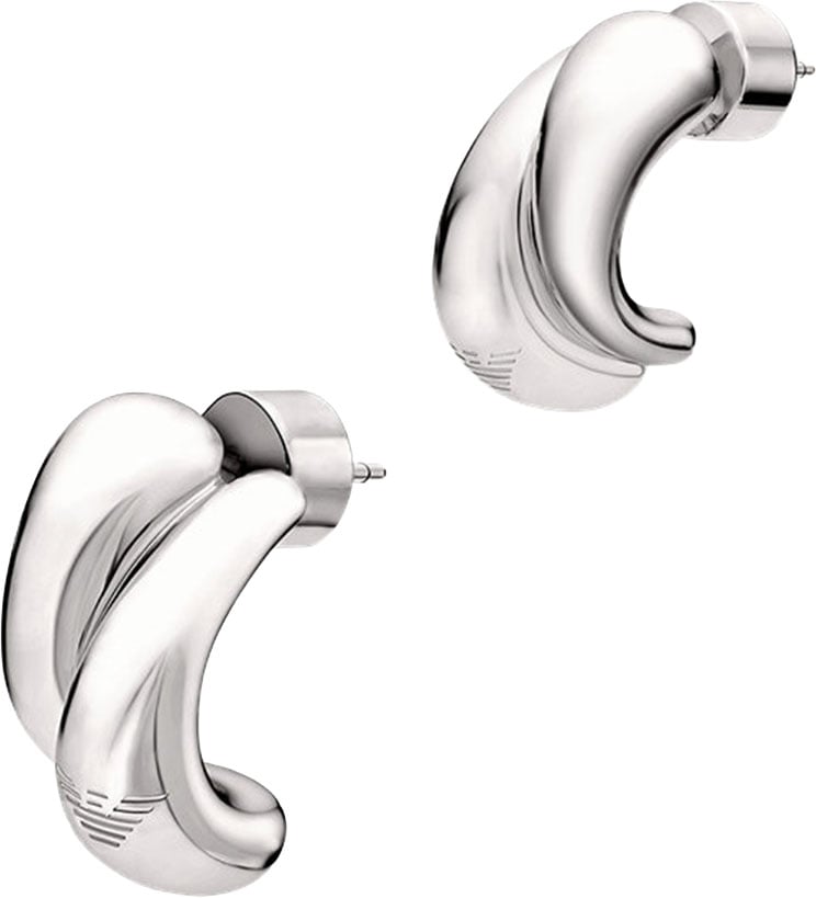 Emporio Armani Iconic Trend - Oorbellen - Zilver Zilver