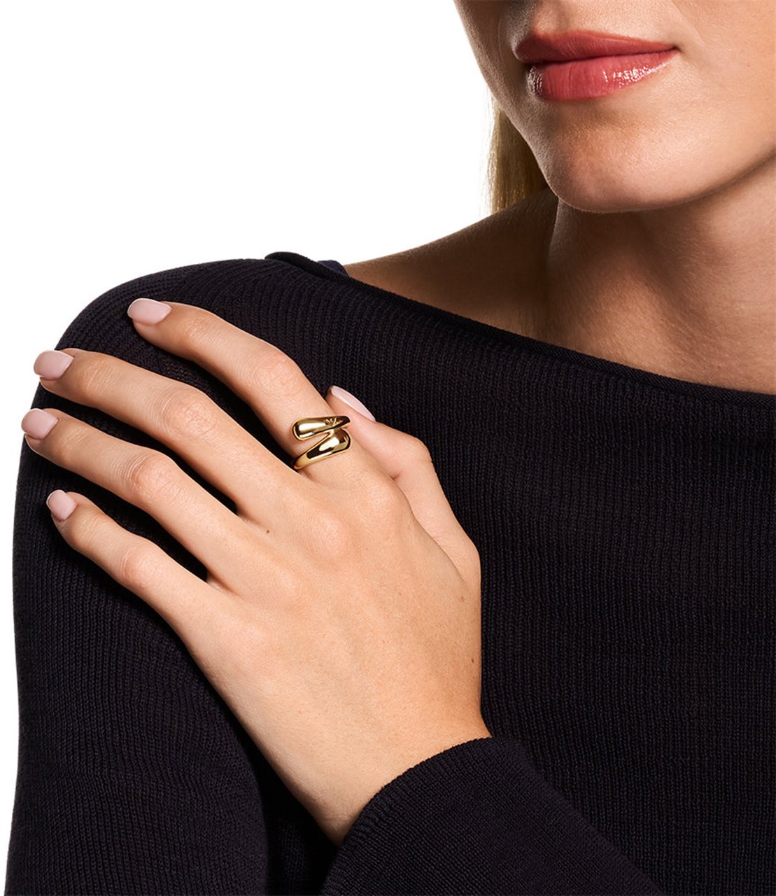 Emporio Armani Iconic Trend - Ring - Goud Goud