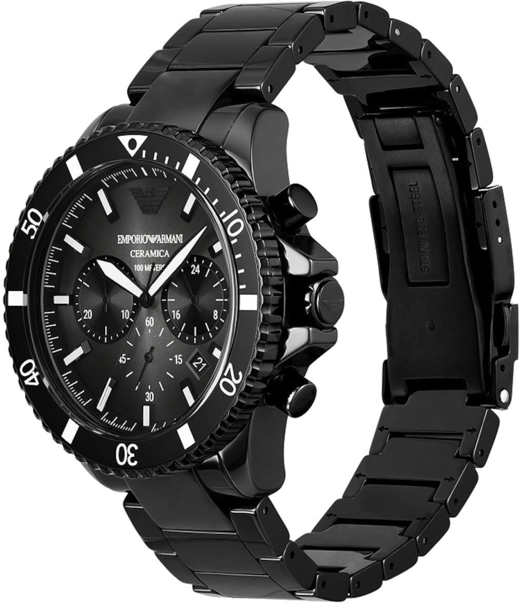 Emporio Armani - Horloge - Grijs Divers