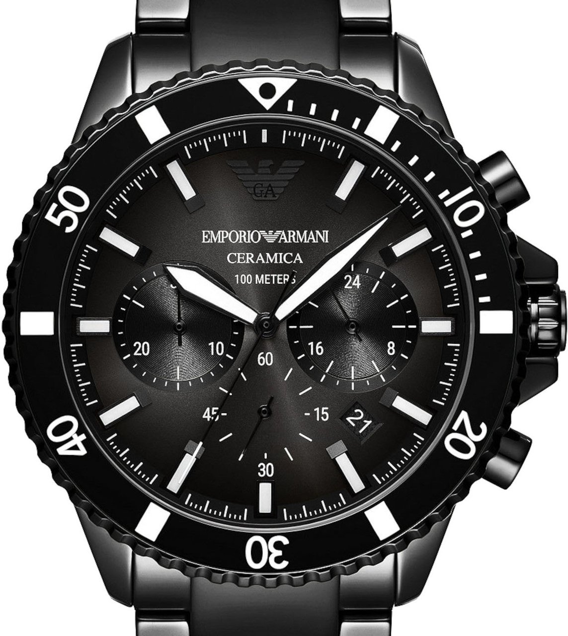 Emporio Armani - Horloge - Grijs Divers