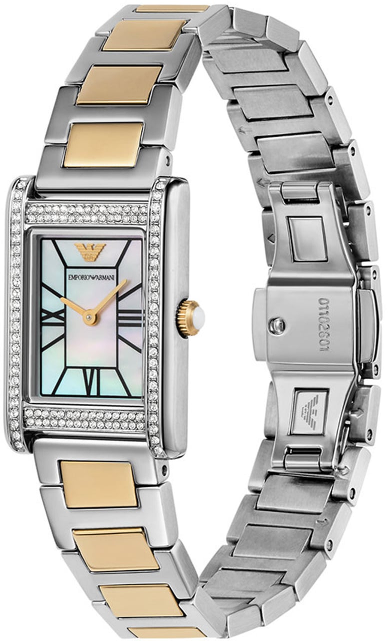 Emporio Armani - Horloge - Zilver Zilver