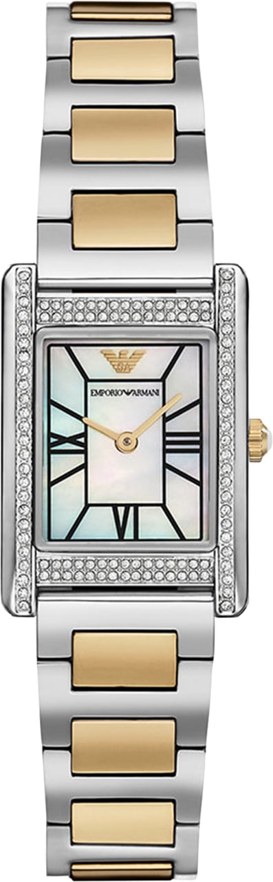 Emporio Armani - Horloge - Zilver Zilver