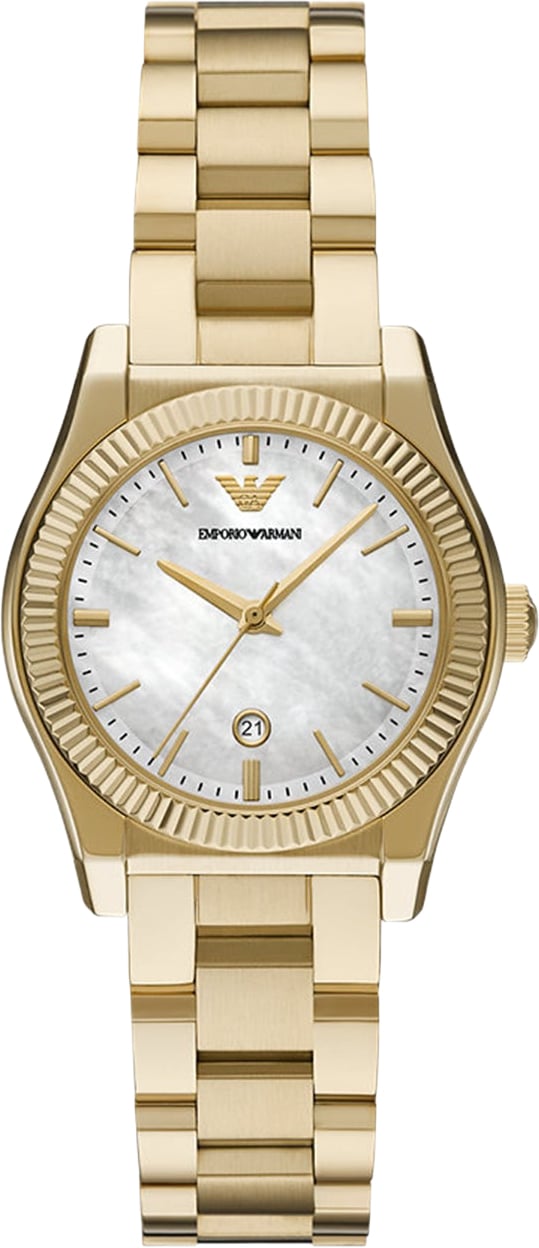 Emporio Armani - Horloge - Parel Goud