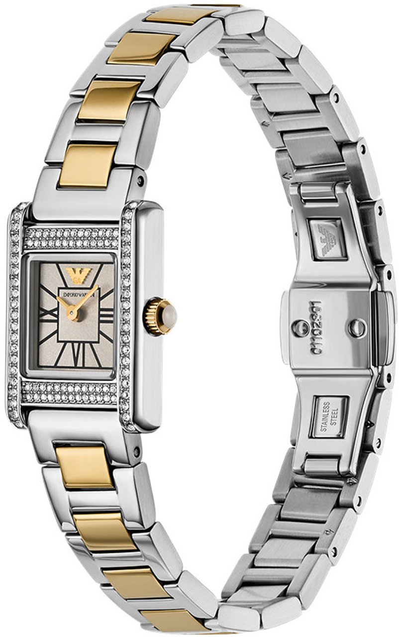 Emporio Armani - Horloge - Grijs Divers