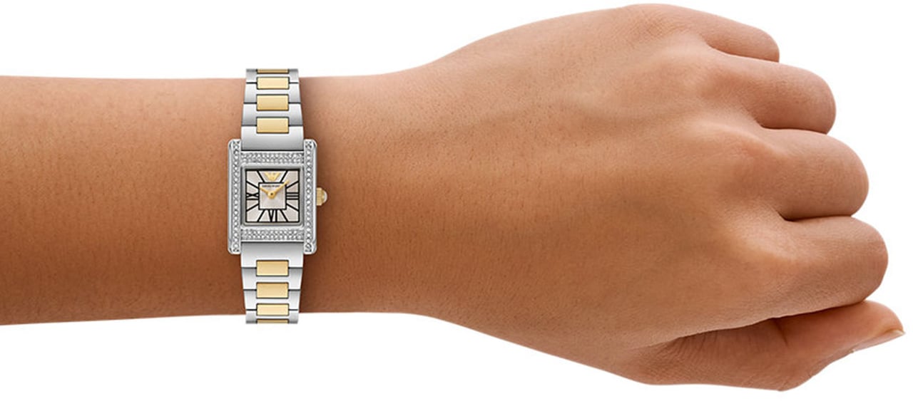 Emporio Armani - Horloge - Grijs Divers