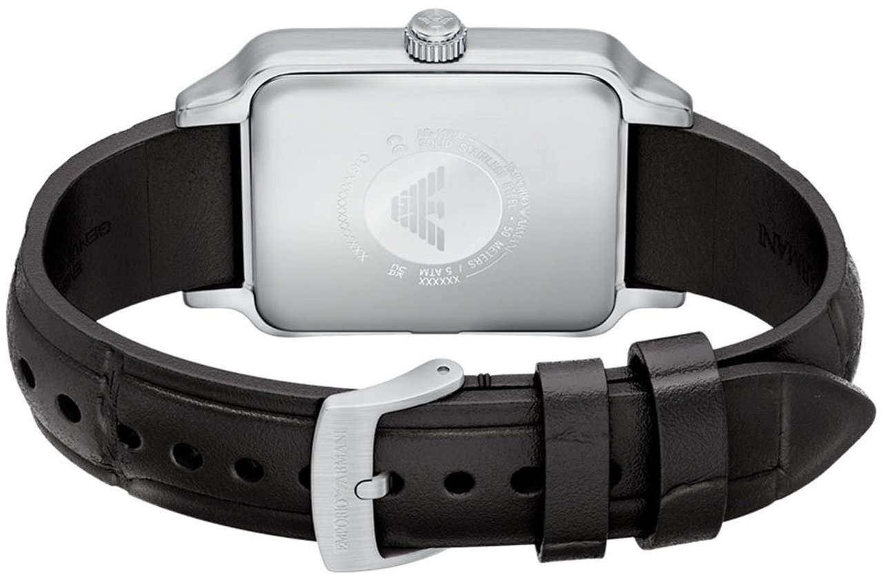 Emporio Armani - Horloge - Taupe Zilver